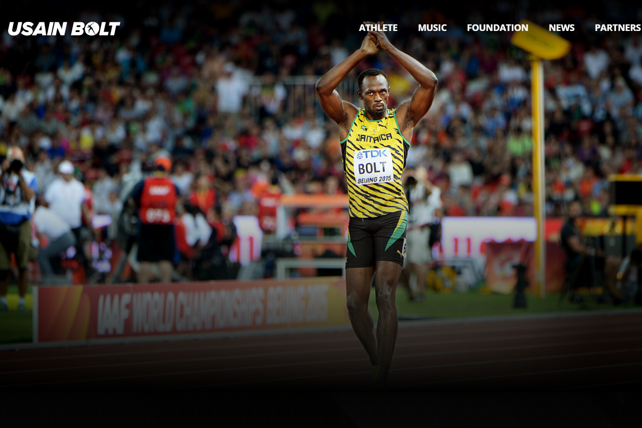 Web UsainBolt.com